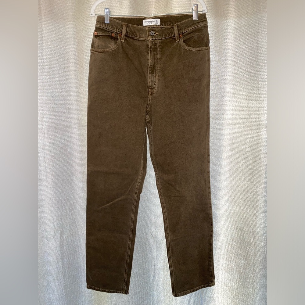 Abercrombie & Fitch 90s Straight Ultra high rise Jeans